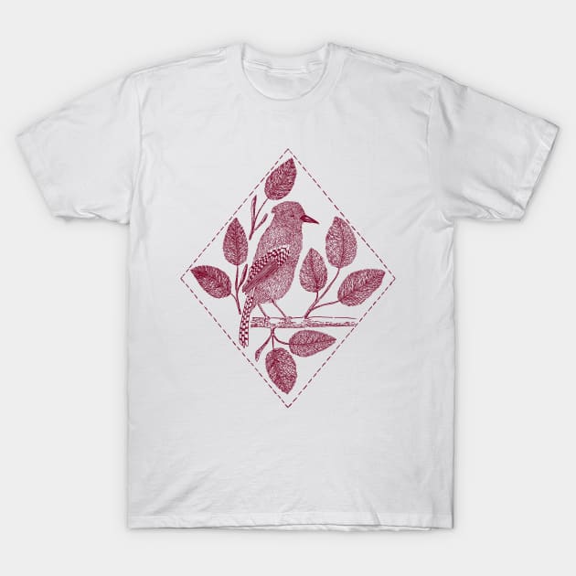 Bird T-Shirt by DenesAnnaDesign